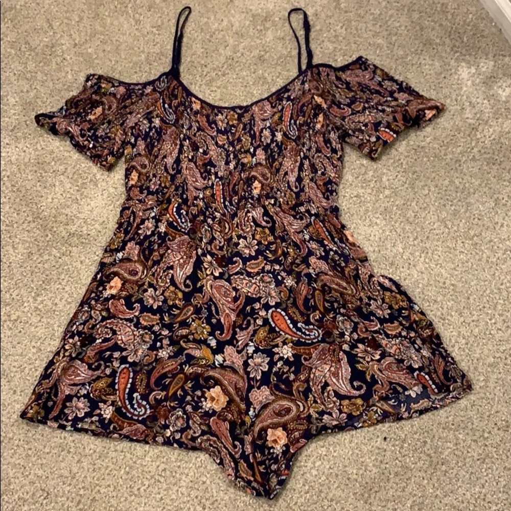 Paisley Patterned Romper - image 1